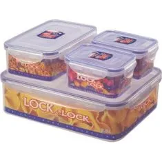Lock&Lock Zestaw pojemników na żywność 4 szt