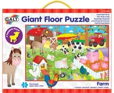 Galt Duże puzzle podłogowe - na farmie, 30