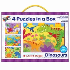 Galt Puzzle Dinozaury, 4w1
