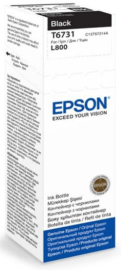 Epson tusz T6731, czarny (C13T67314A)