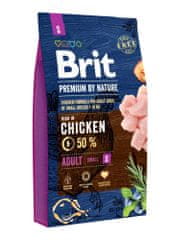 Brit karma dla psów ras małych Premium by Nature Adult S 8 kg