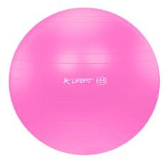 LIFEFIT piłka gimnastyczna ANTI-BURST, różowa, 55