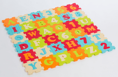 Ludi Puzzle piankowe 90x90 cm litery i cyfry