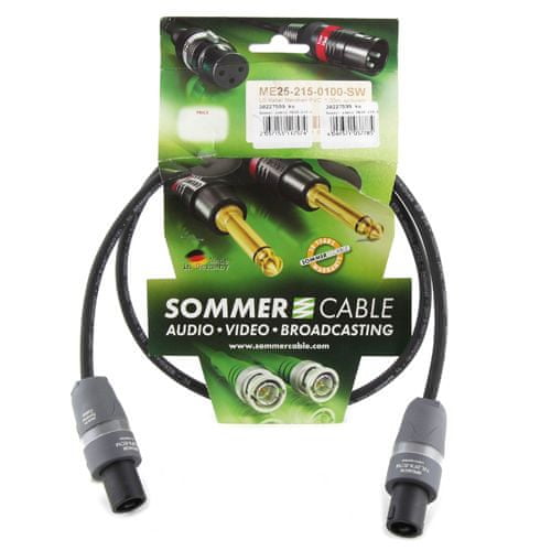 Sommer Cable Kabel połączeniowy Sommer, czarny