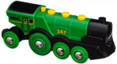 Brio Masywna zielona lokomotywa 33593