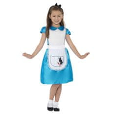Smiffys Kostium dziewczynki Alenka - Dla dzieci w wieku 4-6 lat, kostiumy halloweenowe