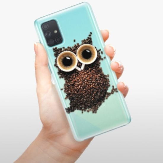iSaprio Plastikowa obudowa - Owl And Coffee na Samsung Galaxy A71
