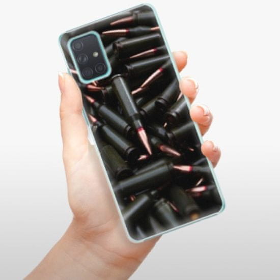 iSaprio Plastikowa obudowa - Black Bullet na Samsung Galaxy A71