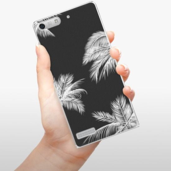 iSaprio Plastikowa obudowa - White Palm na Huawei Ascend G6