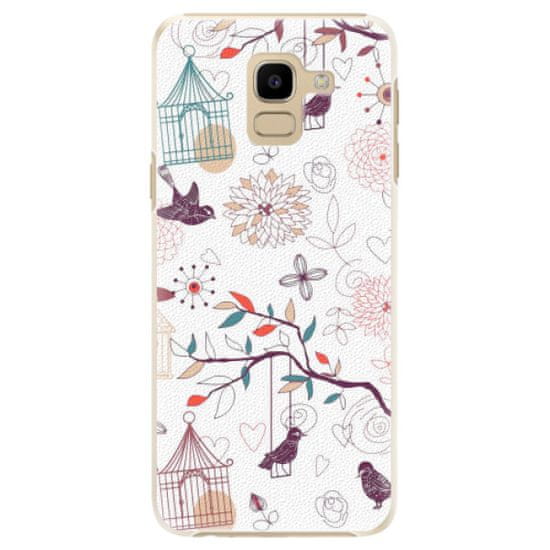 iSaprio Plastikowa obudowa - Birds na Samsung Galaxy J6