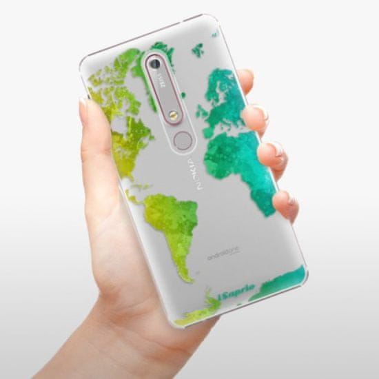 iSaprio Plastikowa obudowa - Cold Map na Nokia 6.1