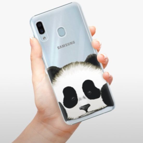 iSaprio Plastikowa obudowa - Sad Panda na Samsung Galaxy A20