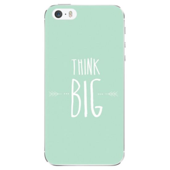 iSaprio Silikonowe etui - Think Big na Apple iPhone 5/5S/SE