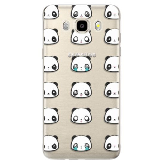 iSaprio Silikonowe etui - Panda pattern 01 na Samsung Galaxy J5 (2016)