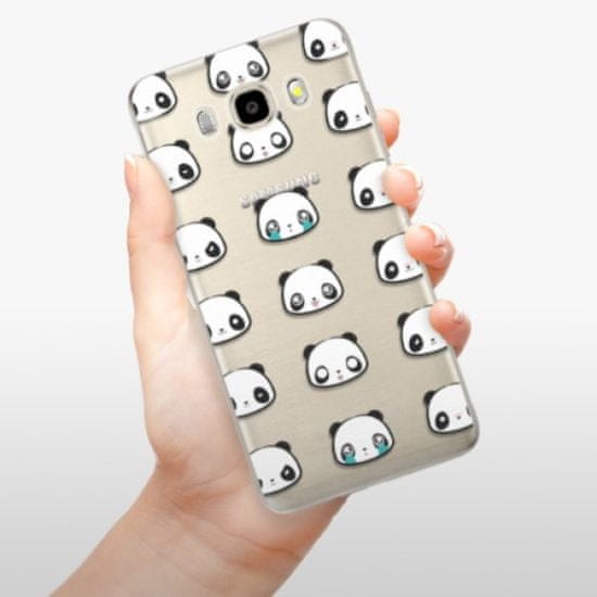 iSaprio Silikonowe etui - Panda pattern 01 na Samsung Galaxy J5 (2016)