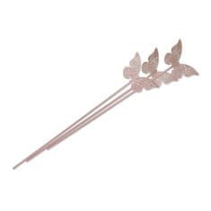 Ashleigh & Burwood Kije do dyfuzorów, poliester, różowy z motylkiem, 3 szt., Długość 28 cm