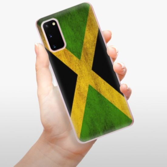 iSaprio Silikonowe etui - Flag of Jamaica na Samsung Galaxy S20
