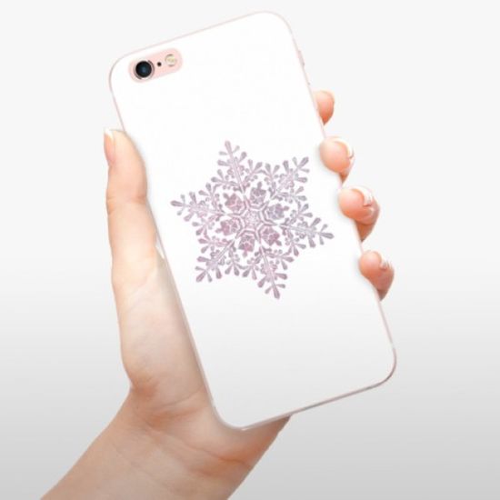 iSaprio Silikonowe etui - Snow Flake na Apple iPhone 6