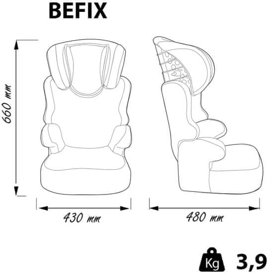 Nania fotelik samochodowy BEFIX SP PAW PATROL 2020
