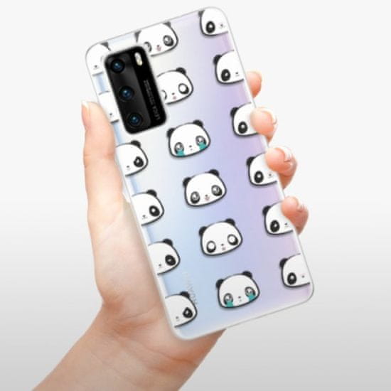 iSaprio Silikonowe etui - Panda pattern 01 na Huawei P40
