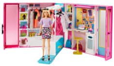 Mattel Barbie Wymarzona szafa z lalką