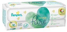 Pampers chusteczki nawilżane dla dzieci Coconut Pure 2x 42szt.
