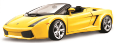 BBurago auto Lamborghini Gallardo Spyder 1:18, żółty