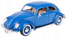BBurago auto Volkswagen Beetle 1955 1:18, niebieski