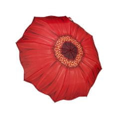 Blooming Brollies Damskie parasol składane w pełni automatyczny Galleria Red Daisy Folding GFFRDN