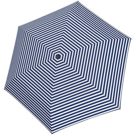 Tamaris Damskiskładany parasol TambrellaLight Stripe blue