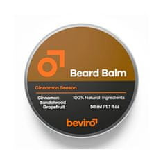 Beviro (Beard Balm) z dodatkiem grejpfruta, cynamonu i drzewa sandałowego (Beard Balm) (Objętość 50 ml)