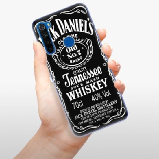 iSaprio Silikonowe etui - Jack Daniels na Xiaomi Redmi Note 8T