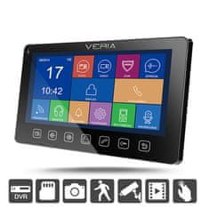 Veria Monitor LCD wideotelefonu 7076C czarny