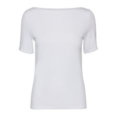 Vero Moda T-shirt damski VMPANDA 10231753 Jasnobiały (Rozmiar M)