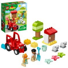 LEGO zestaw DUPLO® Town 10950 Traktor i zwierzęta z farmy
