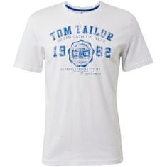 Tom Tailor T-shirt męski Regular Fit 1008637.20000 (Wielkość M)