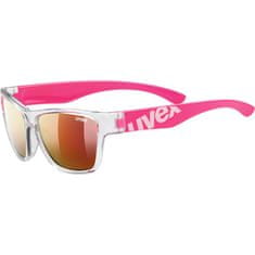 Uvex Okulary przeciwsłoneczne Sportstyle 508 Clear Pink/Mir Red (9316)