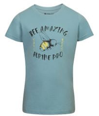 ALPINE PRO koszulka dziecięca Ekoso 92 - 98 niebieska