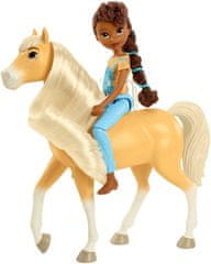 Mattel Spirit lalka i koń Pru i Chica Linda