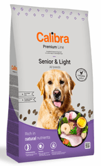 Calibra karma dla psów Dog Premium Line Senior & Light 12 kg NEW
