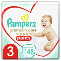Pampers Pieluchomajtki Premium Care Pants 3 (6-11 kg) Midi 48 szt