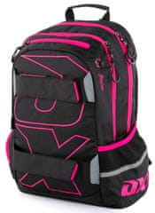 Karton P+P plecak anatomiczny OXY Sport BLACK LINE pink