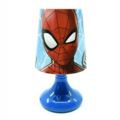 EUROSWAN Lampka nocna "Spiderman" - niebieski