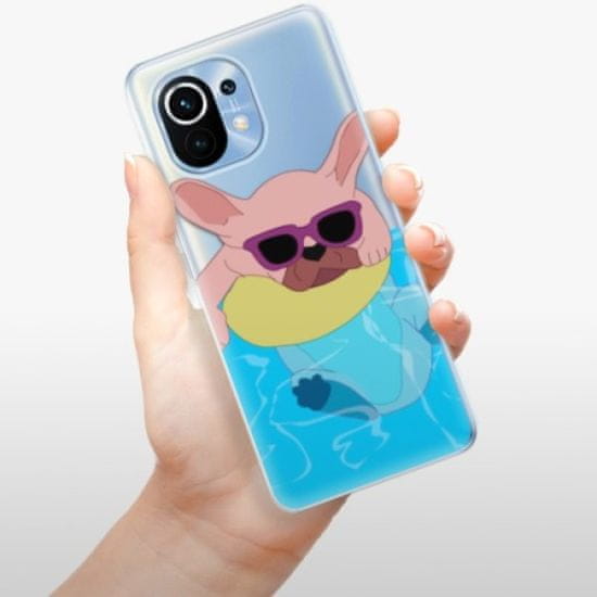iSaprio Silikonowe etui - Swimming Dog na Xiaomi Mi 11
