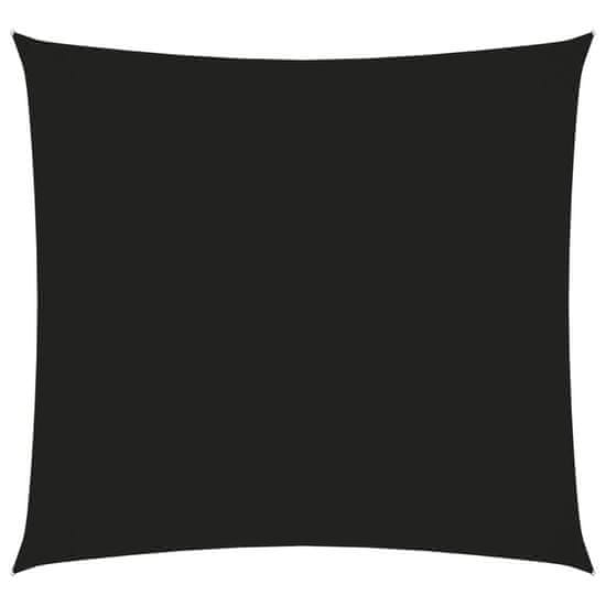 shumee Kwadratowy żagiel ogrodowy, tkanina Oxford, 4x4 m, czarny