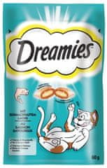 Dreamies przysmak dla kota z łososiem - 6 x 60g