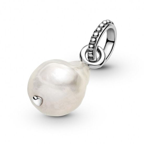 Pandora CzułySrebrnywisiorek z prawdziwą barokową perłą 399427C01