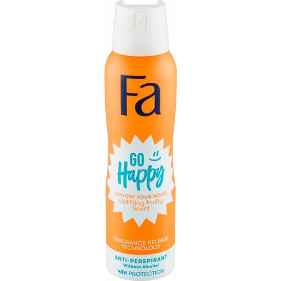 Fa Antyperspirant w sprayu GoHappy (Anti-perspirant) 150 ml