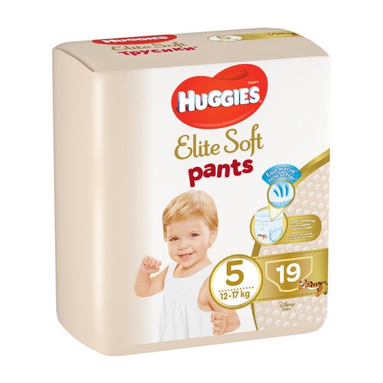 Huggies pieluchomajtki Elite Soft Pants rozm. 5 - 19 szt.
