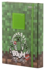 Pixie Crew pudełko tekturowe na zeszyty Minecraft A4+ zielone